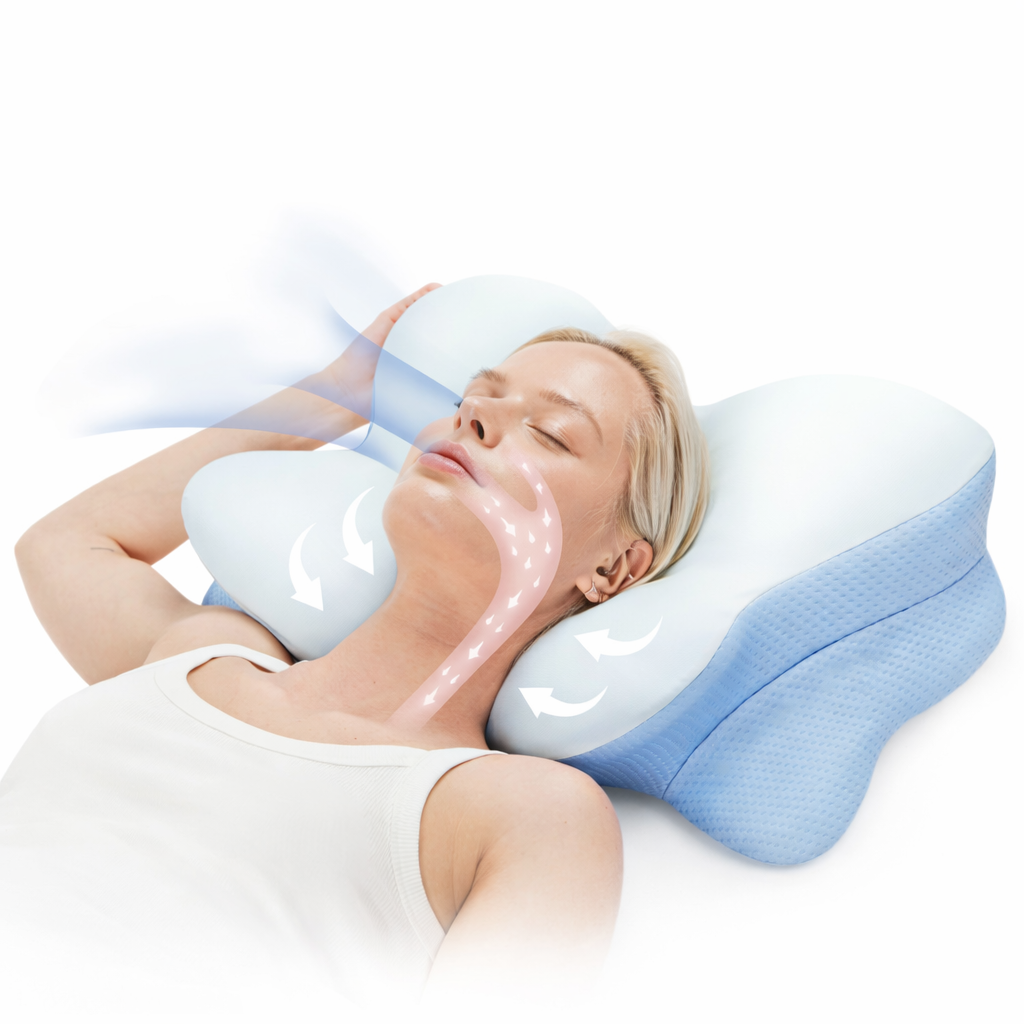 Ergonomic pillow for neck support
