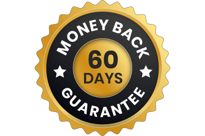 60 Day Money Back Guarantee